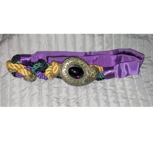 $3 with Bundle ~ Carolyn Tanner Vintage Purple Belt ~ SEE DESCRIPTION